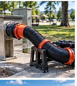 Best RV Sewer Hose Support: What Matters for Long Full-Hookup Stays editorial RV gear image