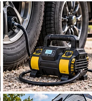 Best RV Tire Inflator for 80–150 PSI Tires: Duty Cycle and Hose Reach Matter editorial RV gear image